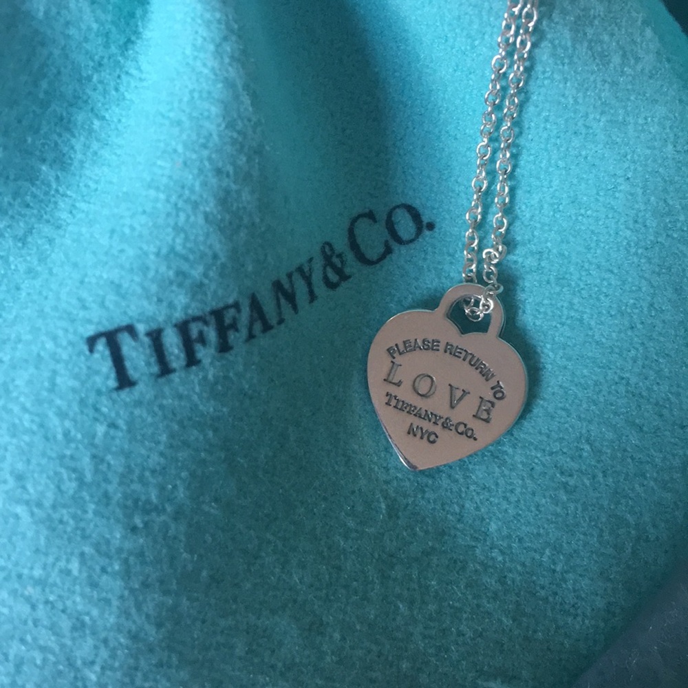 Tiffany’s heart necklace